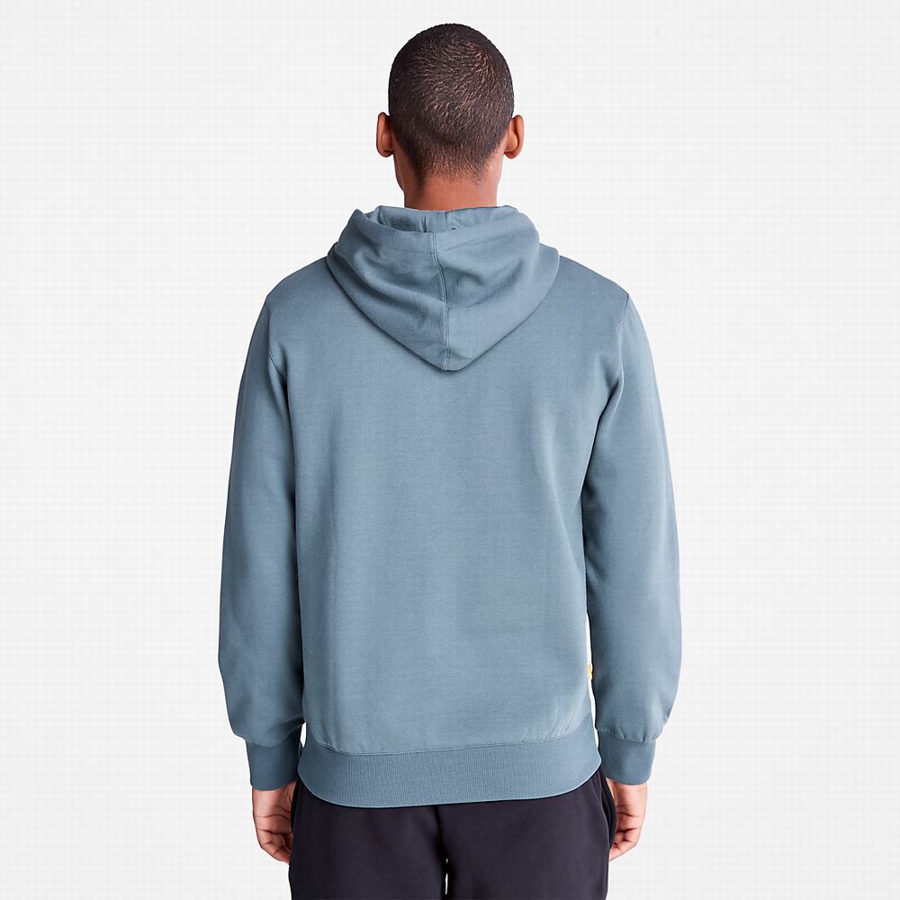 Timberland Rüzgâr, Su, Earth, and Sky Kapüşonlu Sweatshirt Erkek Yeşil | TR-7503X