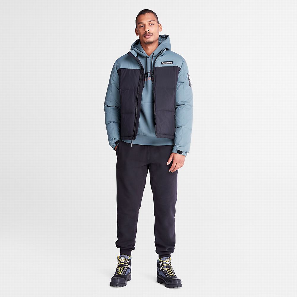 Timberland Rüzgâr, Su, Earth, and Sky Kapüşonlu Sweatshirt Erkek Yeşil | TR-7503X