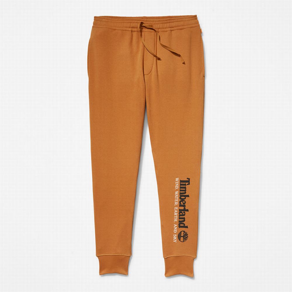 Timberland Rüzgâr, Su, Earth, and Sky Tracksuit Bottoms Pantolon Erkek Açık Kahverengi | TR-1384F