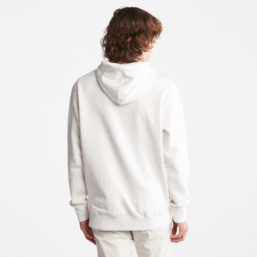 Timberland Rüzgâr, Su, Earth, and Sky™ Kapüşonlu Sweatshirt Erkek Beyaz | TR-3086U