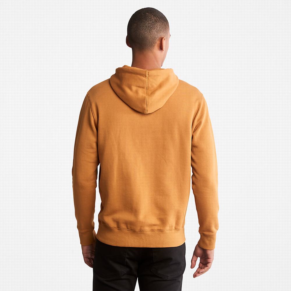 Timberland Rüzgâr, Su, Earth and Sky™ Kapüşonlu Sweatshirt Erkek Kahverengi | TR-5706V