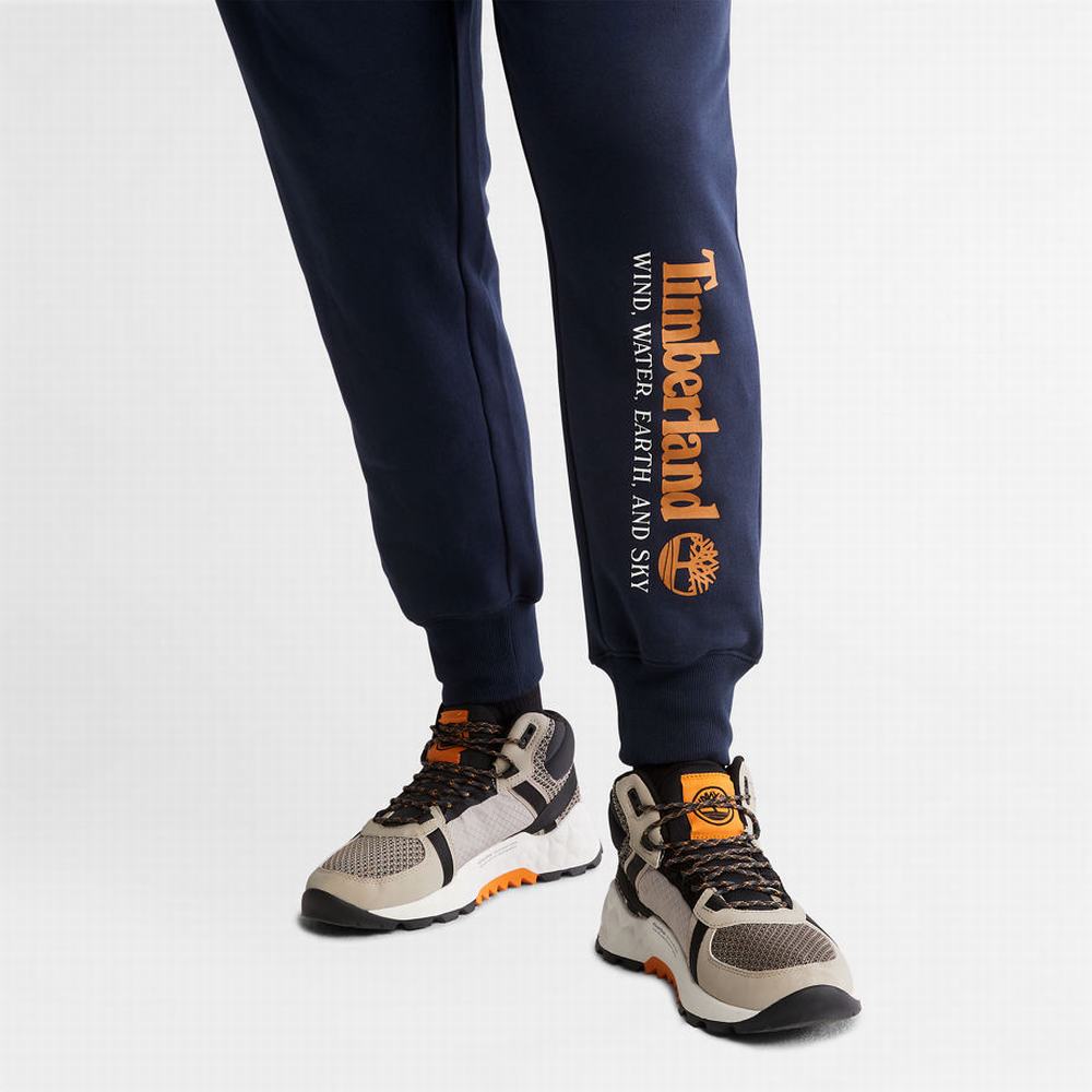 Timberland Rüzgâr, Su, Earth, and Sky™ Sweatpants Pantolon Erkek Lacivert | TR-4308G