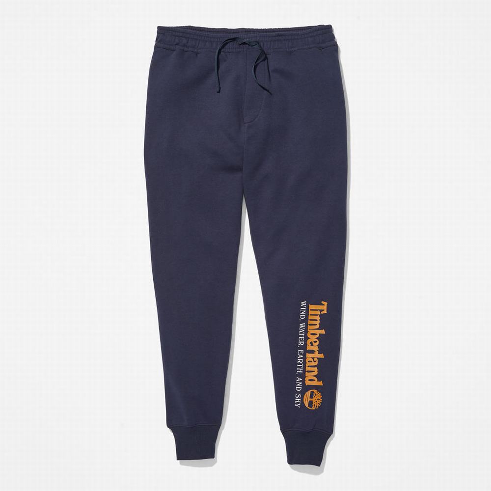 Timberland Rüzgâr, Su, Earth, and Sky™ Sweatpants Pantolon Erkek Lacivert | TR-4308G