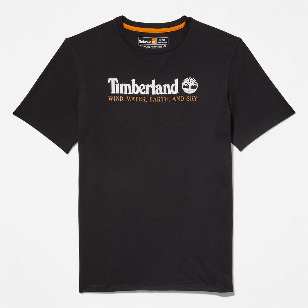 Timberland Rüzgâr, Su, Earth and Sky™ Tişört Erkek Siyah | TR-0481P
