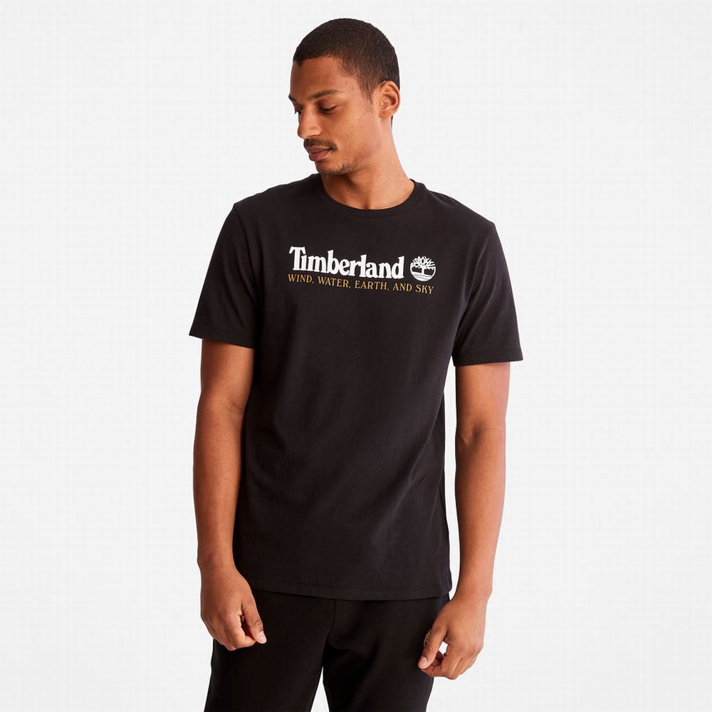 Timberland Rüzgâr, Su, Earth and Sky™ Tişört Erkek Siyah | TR-0481P