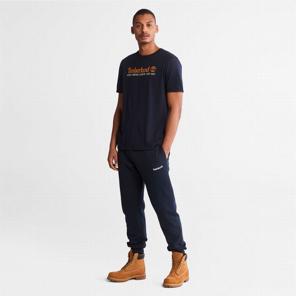 Timberland Rüzgâr, Su, Earth and Sky™ Tişört Erkek Lacivert | TR-1806T