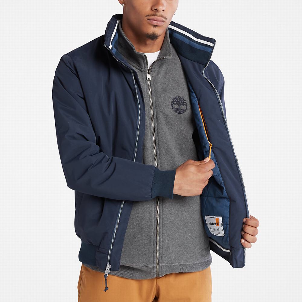 Timberland Sailor Bomber Ceket Erkek Lacivert | TR-8325X