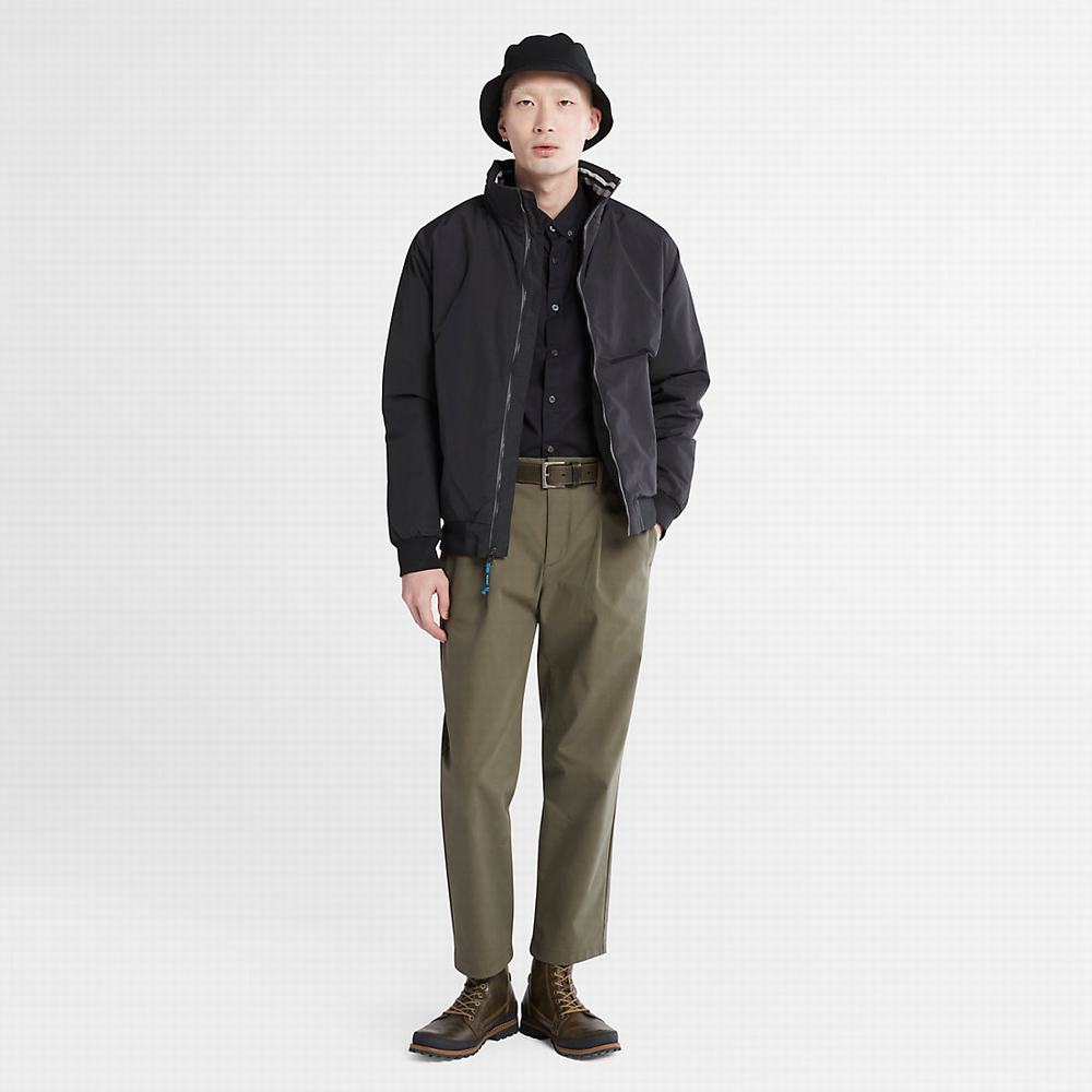 Timberland Sailor Bomber Ceket Erkek Siyah | TR-8174Z