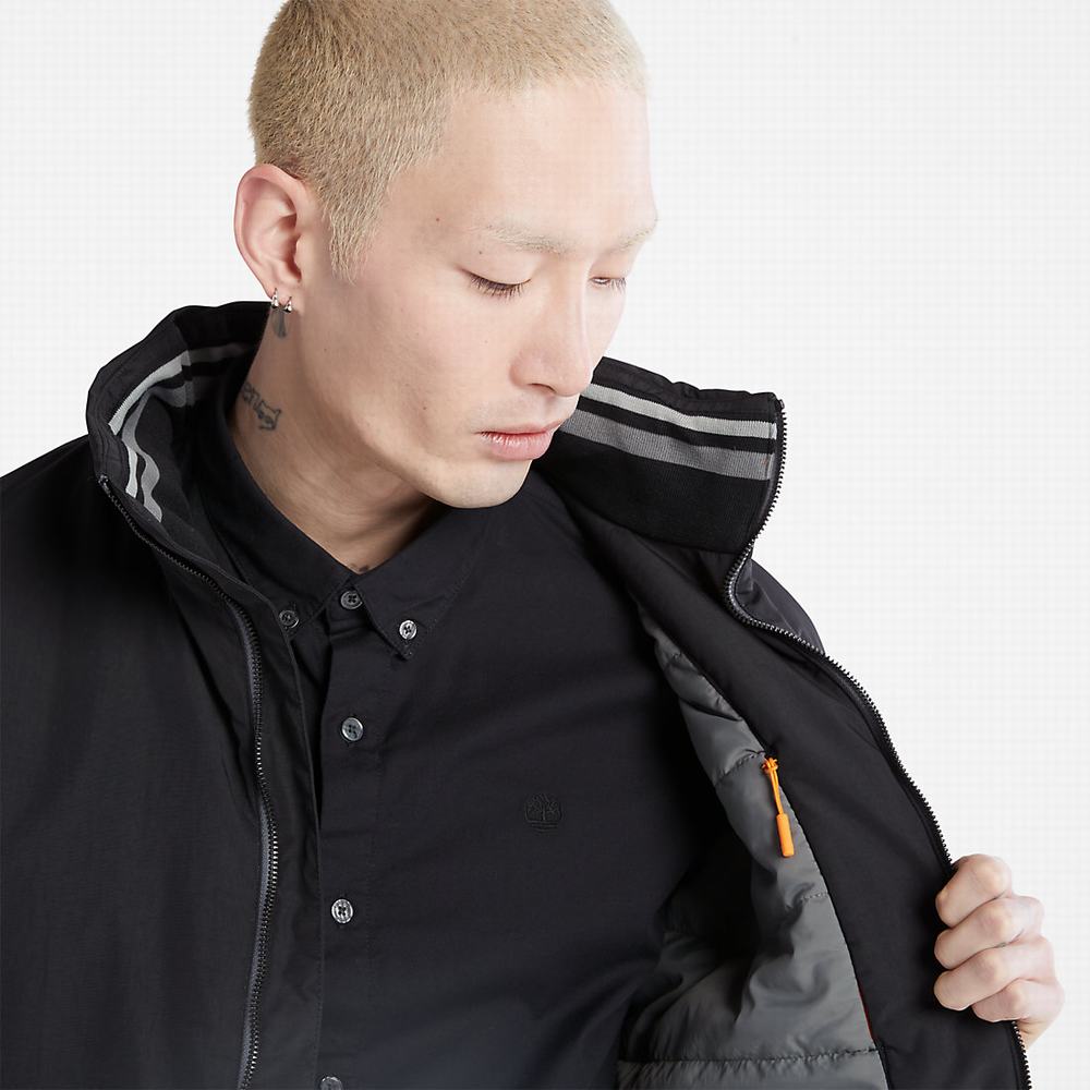 Timberland Sailor Bomber Ceket Erkek Siyah | TR-8174Z