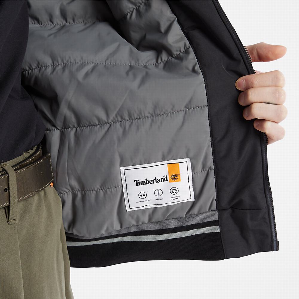 Timberland Sailor Bomber Ceket Erkek Siyah | TR-8174Z