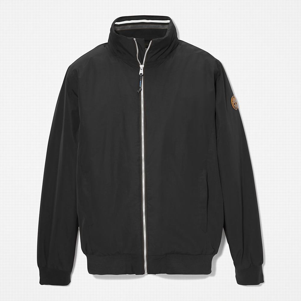 Timberland Sailor Bomber Ceket Erkek Siyah | TR-8174Z