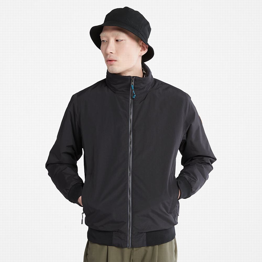 Timberland Sailor Bomber Ceket Erkek Siyah | TR-8174Z