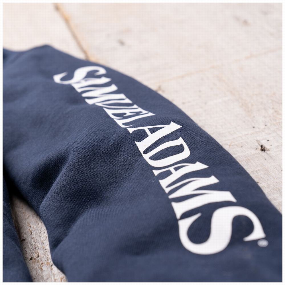 Timberland Sam Adams x Timberland PRO® Beerproof Kapüşonlu Sweatshirt Erkek Lacivert | TR-9704M