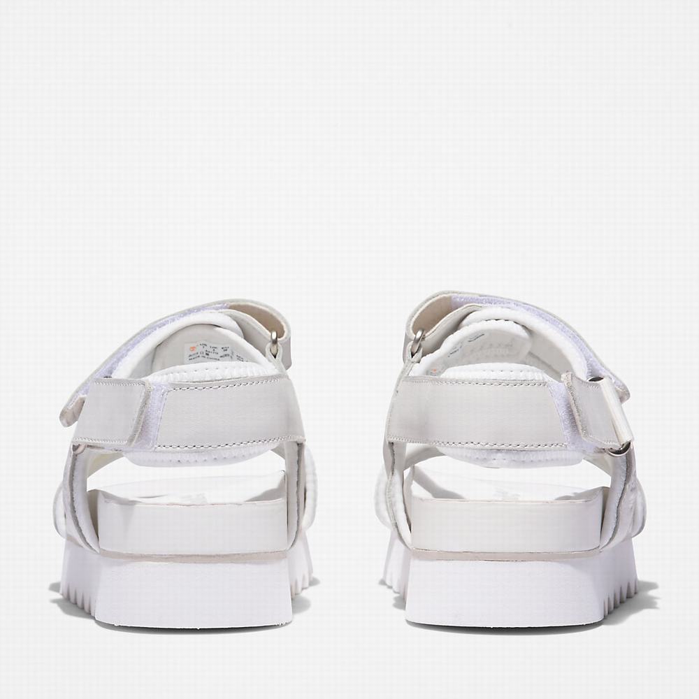 Timberland Santa Monica Sunrise Sandalet Kadın Beyaz | TR-1052X