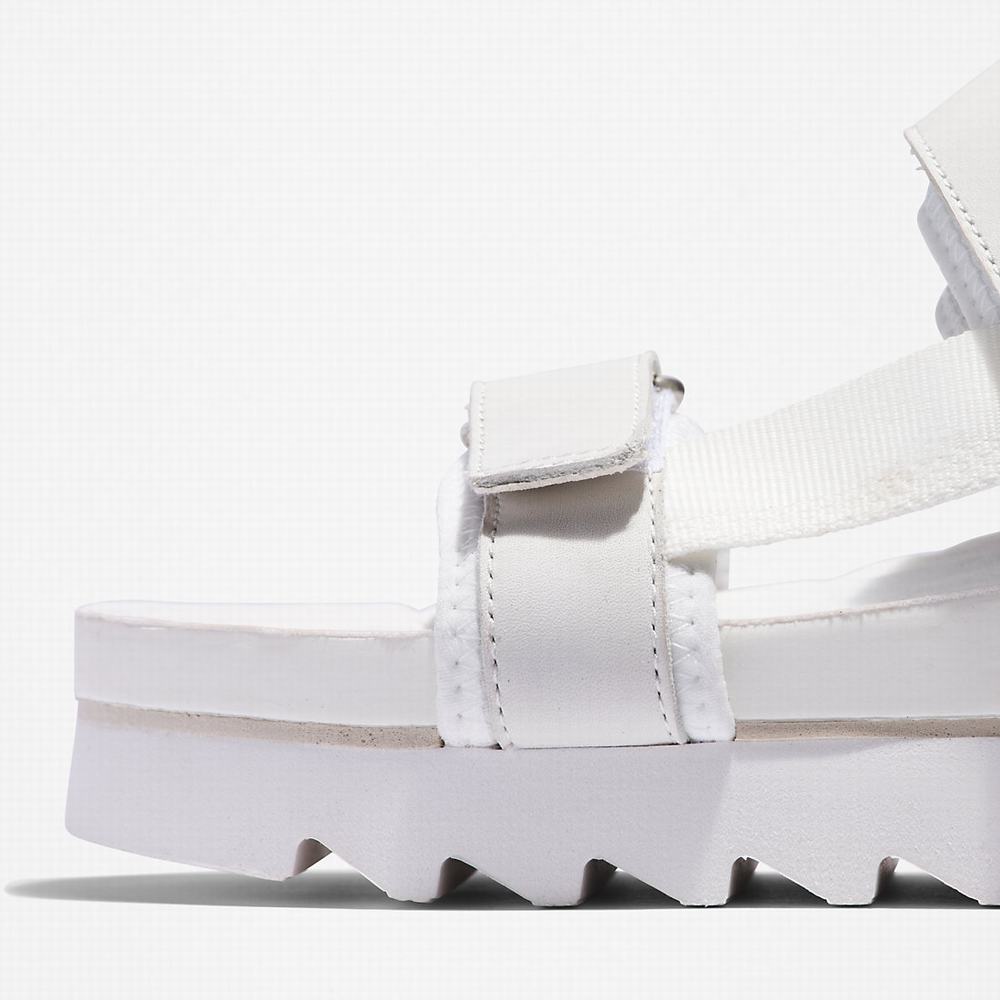 Timberland Santa Monica Sunrise Sandalet Kadın Beyaz | TR-1052X