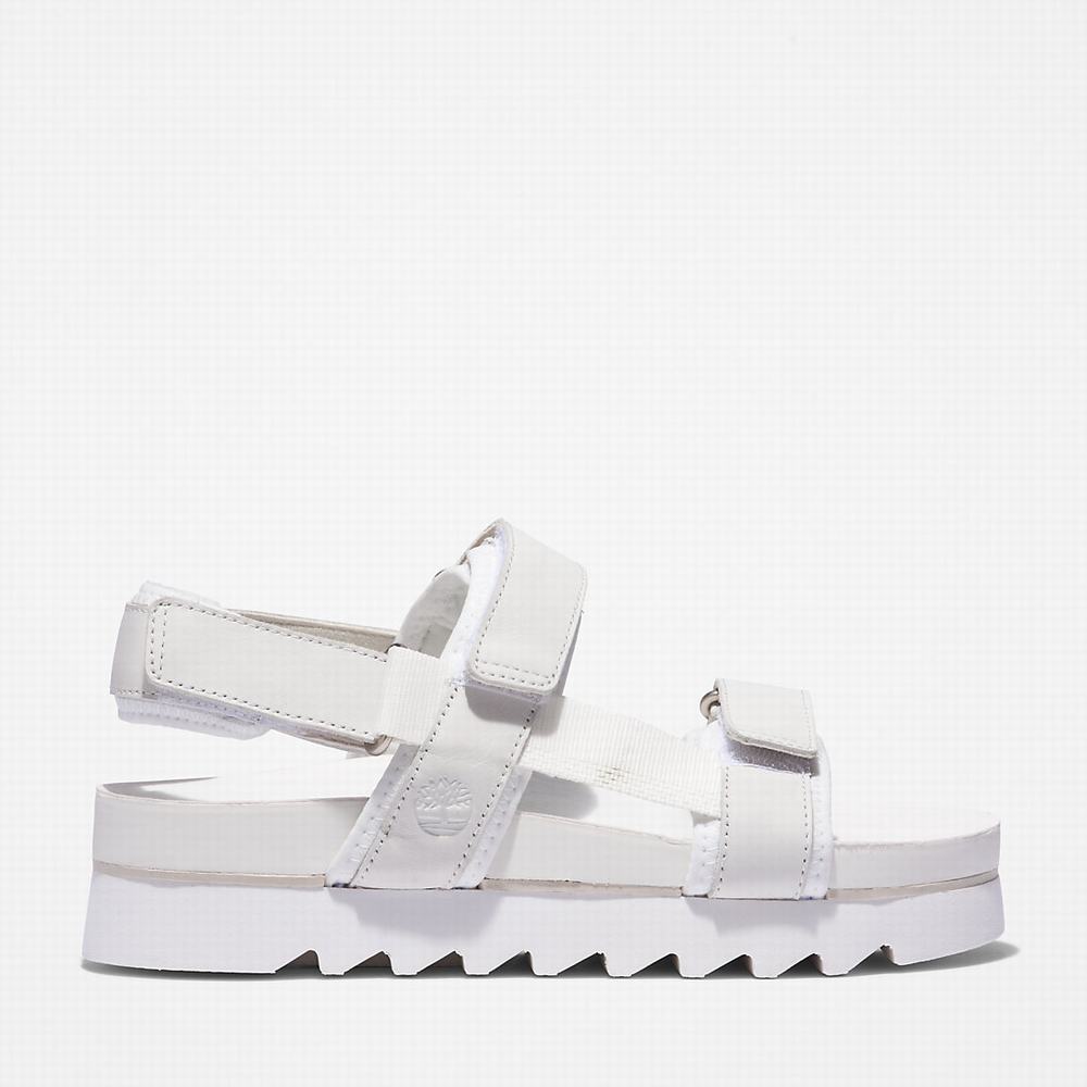 Timberland Santa Monica Sunrise Sandalet Kadın Beyaz | TR-1052X