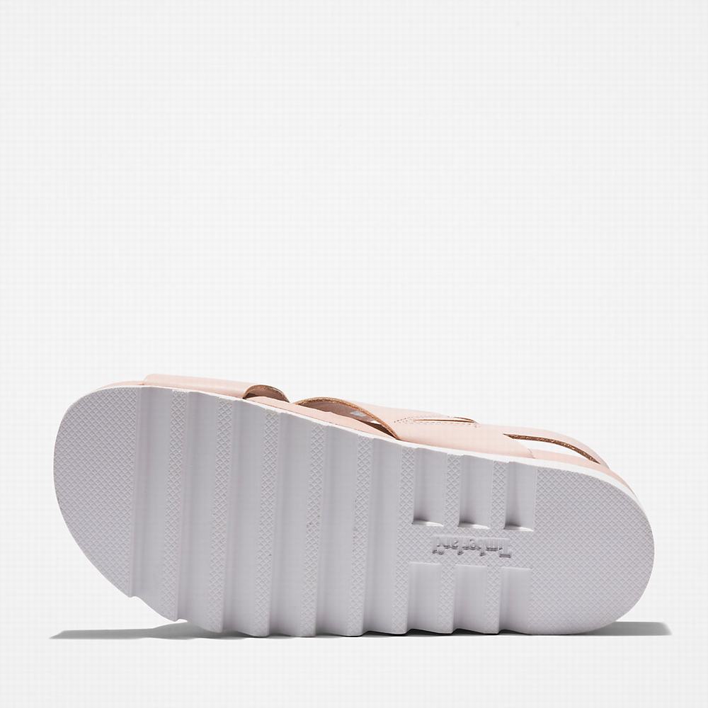 Timberland Santa Monica Sunrise Sandalet Kadın Açık Pembe | TR-5716J