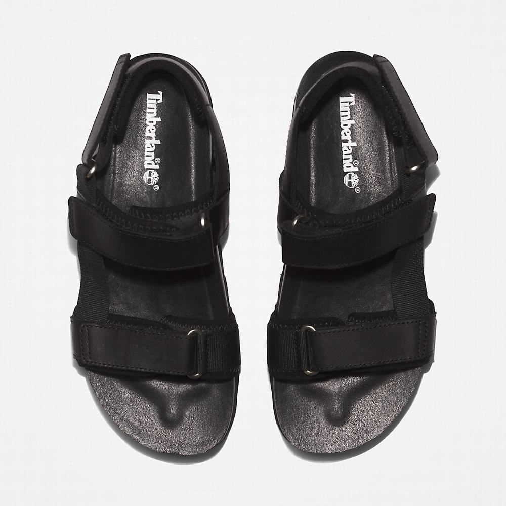 Timberland Santa Monica Sunrise Sandalet Kadın Siyah | TR-7345Z