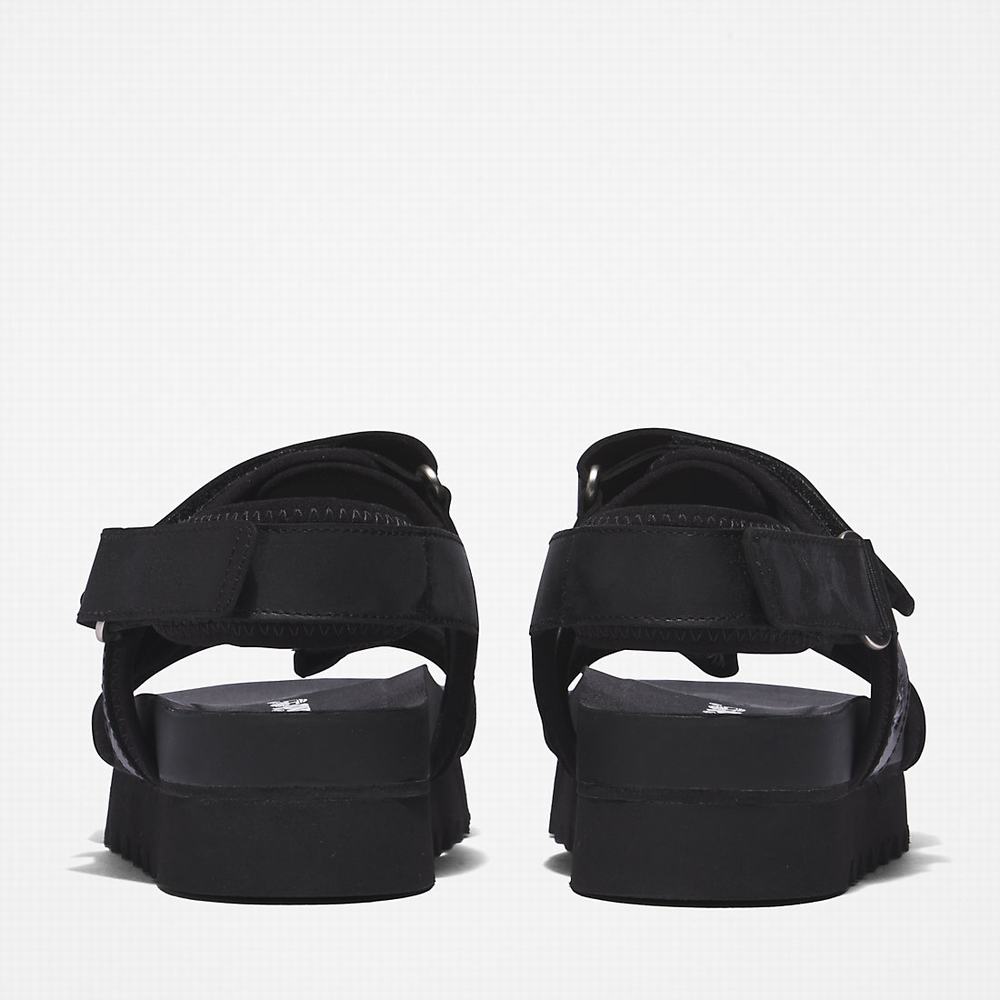 Timberland Santa Monica Sunrise Sandalet Kadın Siyah | TR-7345Z