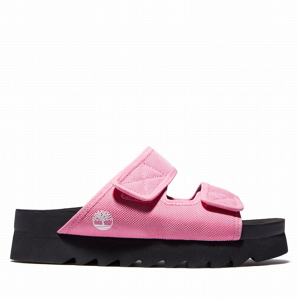 Timberland Santa Monica Sunrise Terlik Terlik Kadın Pembe | TR-3475P
