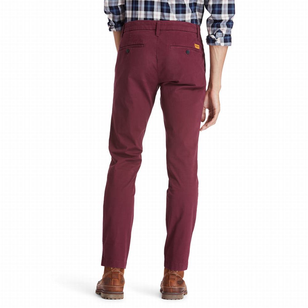 Timberland Sargent Lake Chinos Pantolon Erkek Bordo | TR-2378L