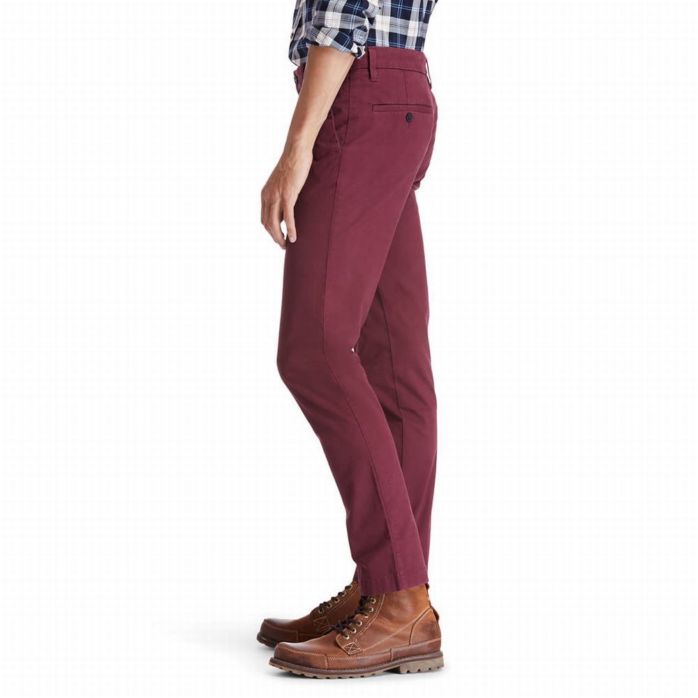 Timberland Sargent Lake Chinos Pantolon Erkek Bordo | TR-2378L