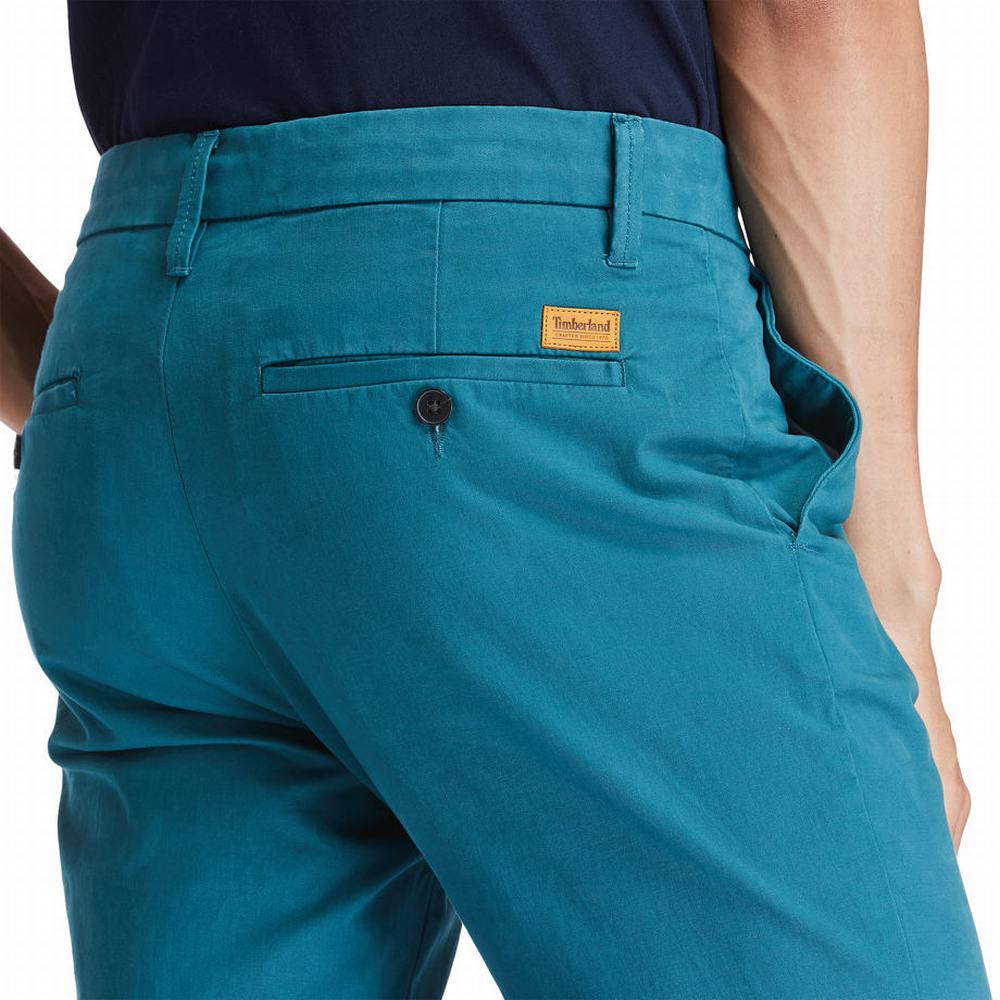 Timberland Sargent Lake Chinos Pantolon Erkek Turkuaz | TR-5034Z