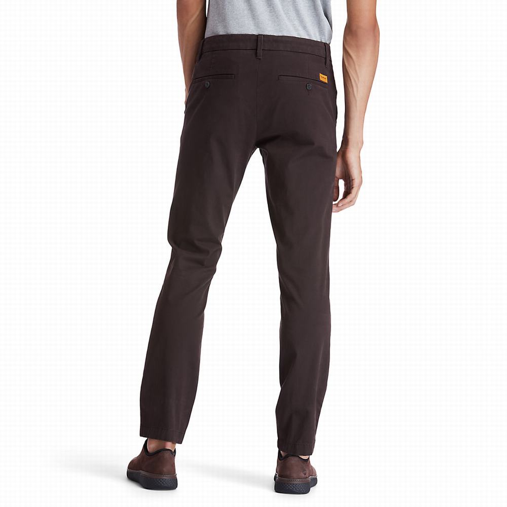 Timberland Sargent Lake Chinos Pantolon Erkek Koyu Kahverengi | TR-8951X