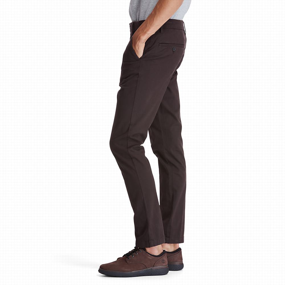 Timberland Sargent Lake Chinos Pantolon Erkek Koyu Kahverengi | TR-8951X