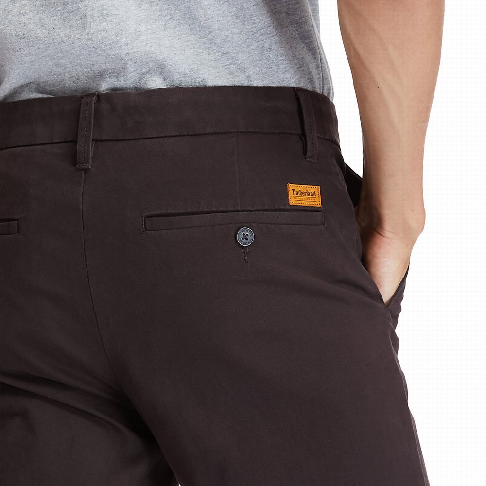 Timberland Sargent Lake Chinos Pantolon Erkek Koyu Kahverengi | TR-8951X