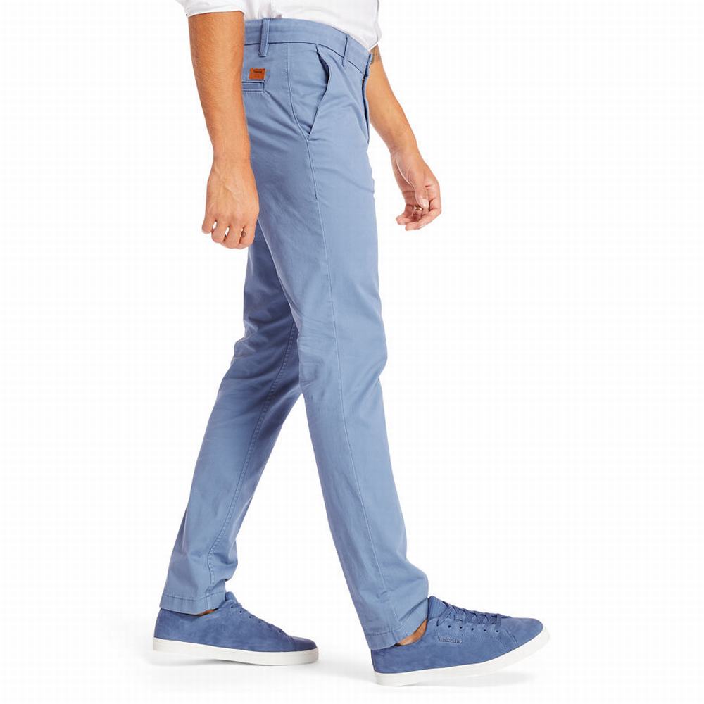 Timberland Sargent Lake Slim-Fit Chinos Pantolon Erkek Mavi | TR-0976Q