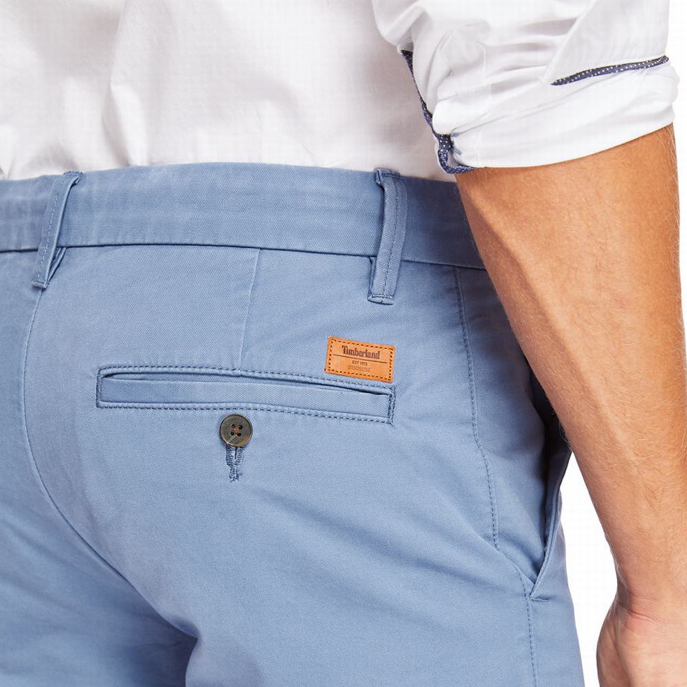 Timberland Sargent Lake Slim-Fit Chinos Pantolon Erkek Mavi | TR-0976Q