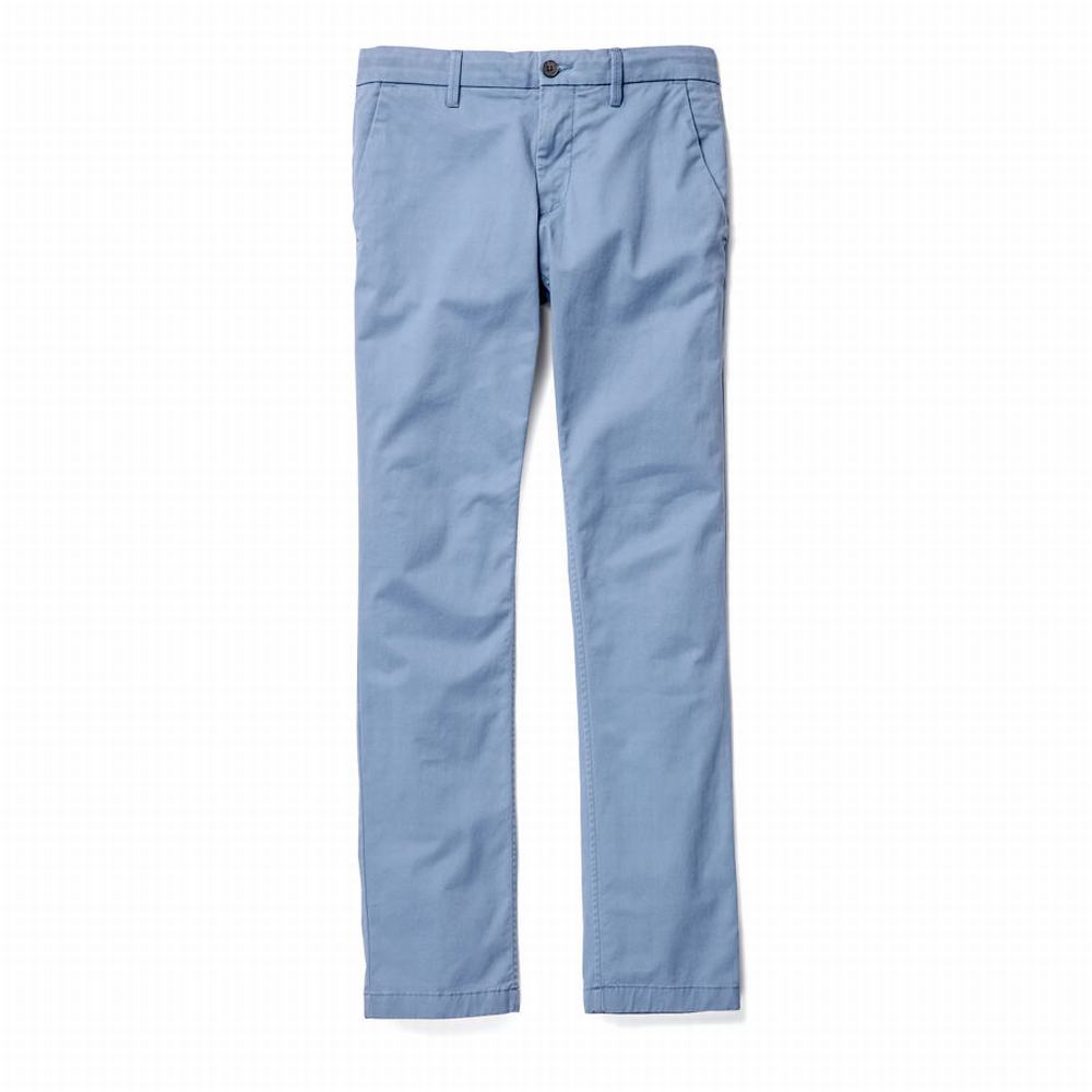 Timberland Sargent Lake Slim-Fit Chinos Pantolon Erkek Mavi | TR-0976Q