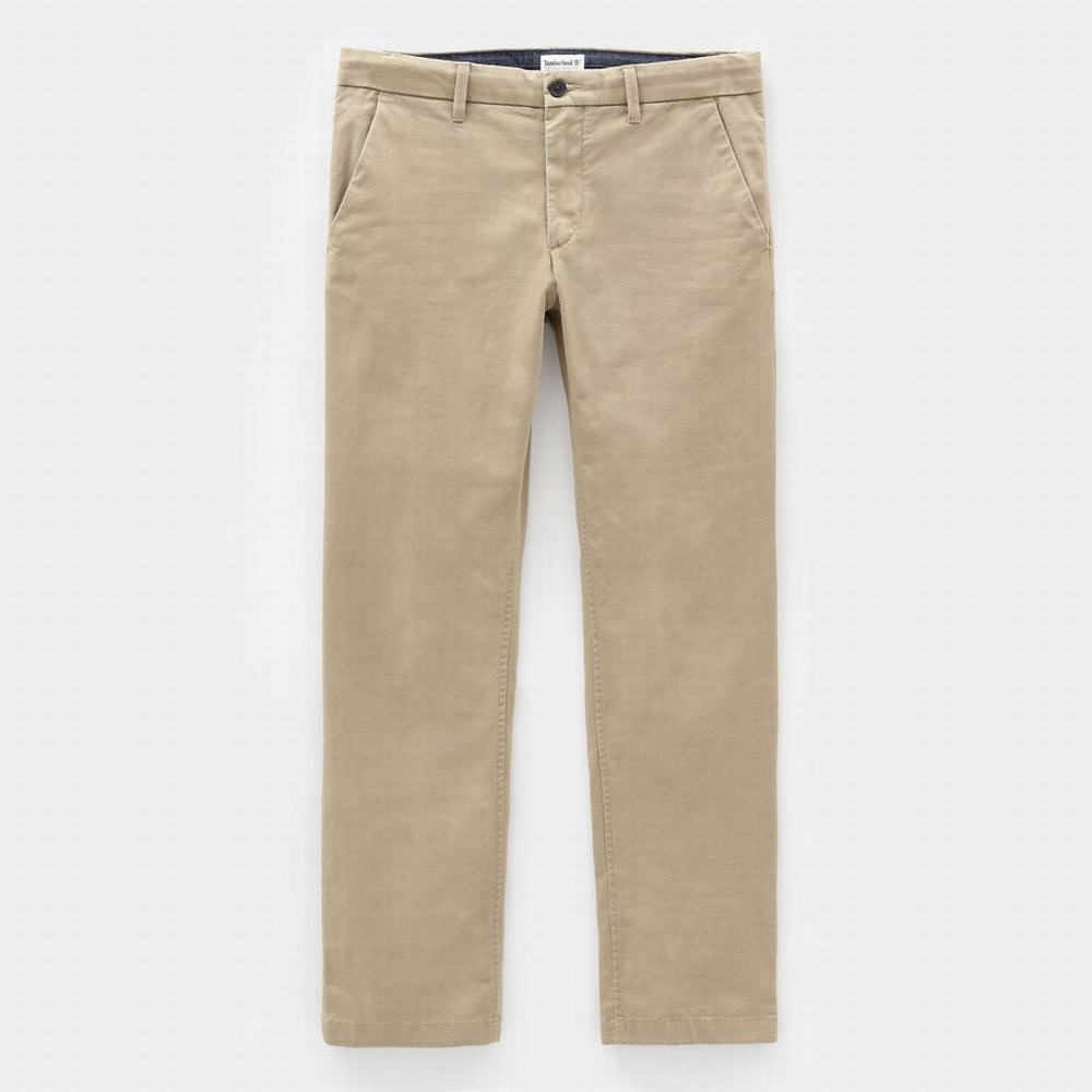 Timberland Sargent Lake Slim-Fit Chinos Pantolon Erkek Haki | TR-2147U