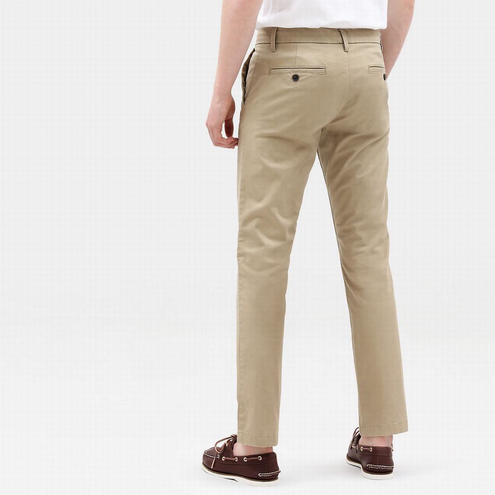 Timberland Sargent Lake Slim-Fit Chinos Pantolon Erkek Haki | TR-2147U