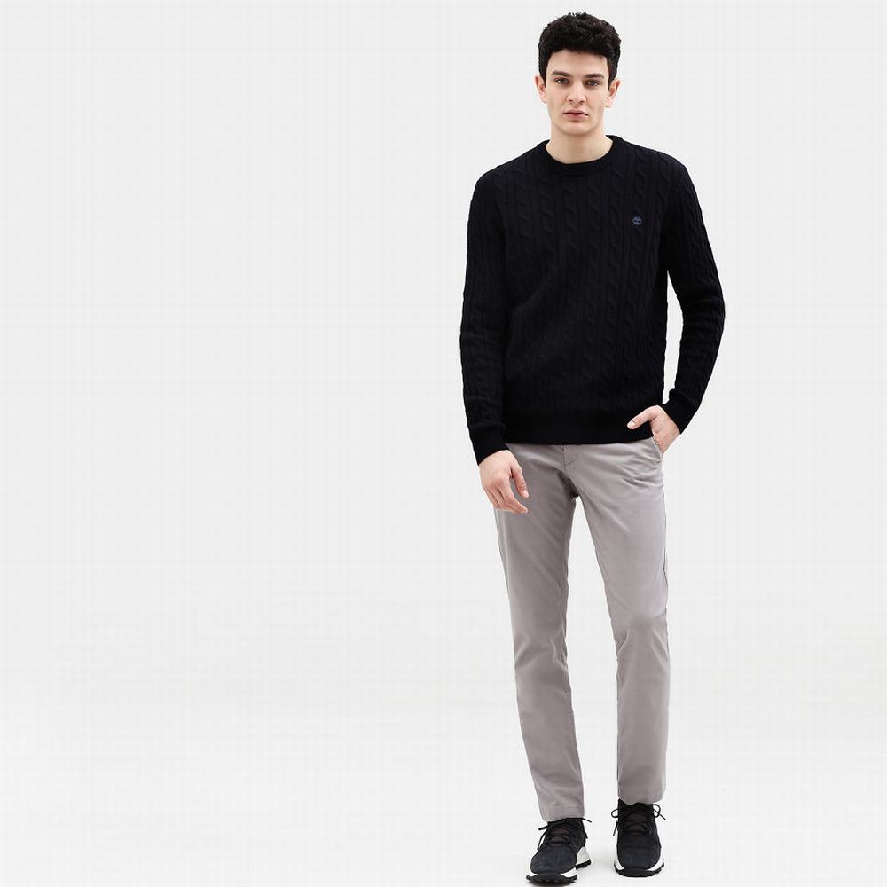 Timberland Sargent Lake Slim-Fit Chinos Pantolon Erkek Gri | TR-7035P