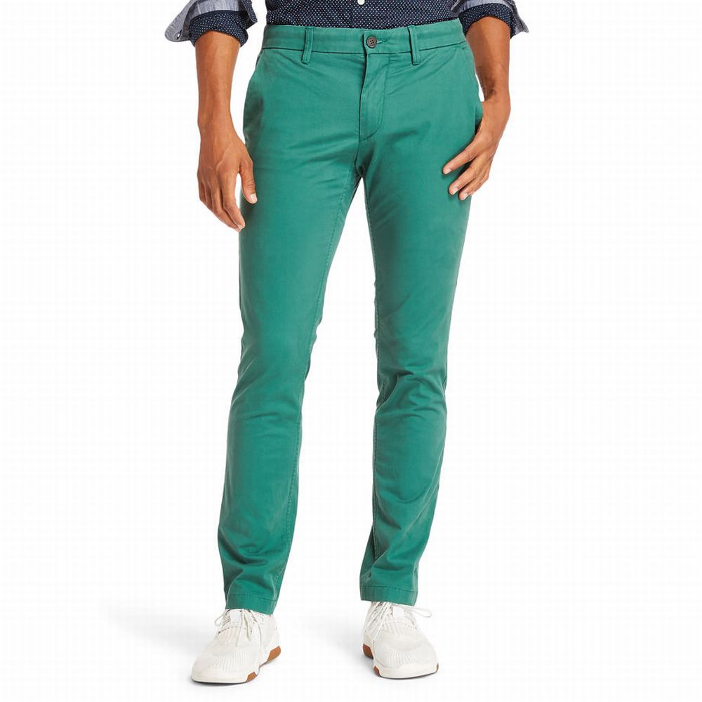 Timberland Sargent Lake Slim-Fit Chinos Pantolon Erkek Yeşil | TR-7961W