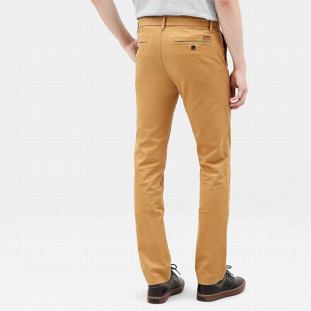 Timberland Sargent Lake Slim-Fit Chinos Pantolon Erkek Sarı | TR-9206E