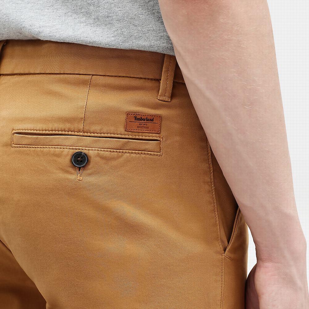 Timberland Sargent Lake Slim-Fit Chinos Pantolon Erkek Sarı | TR-9206E