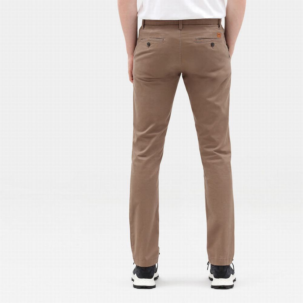 Timberland Sargent Lake Slim-Fit Chinos Pantolon Erkek Kahverengi | TR-9840T