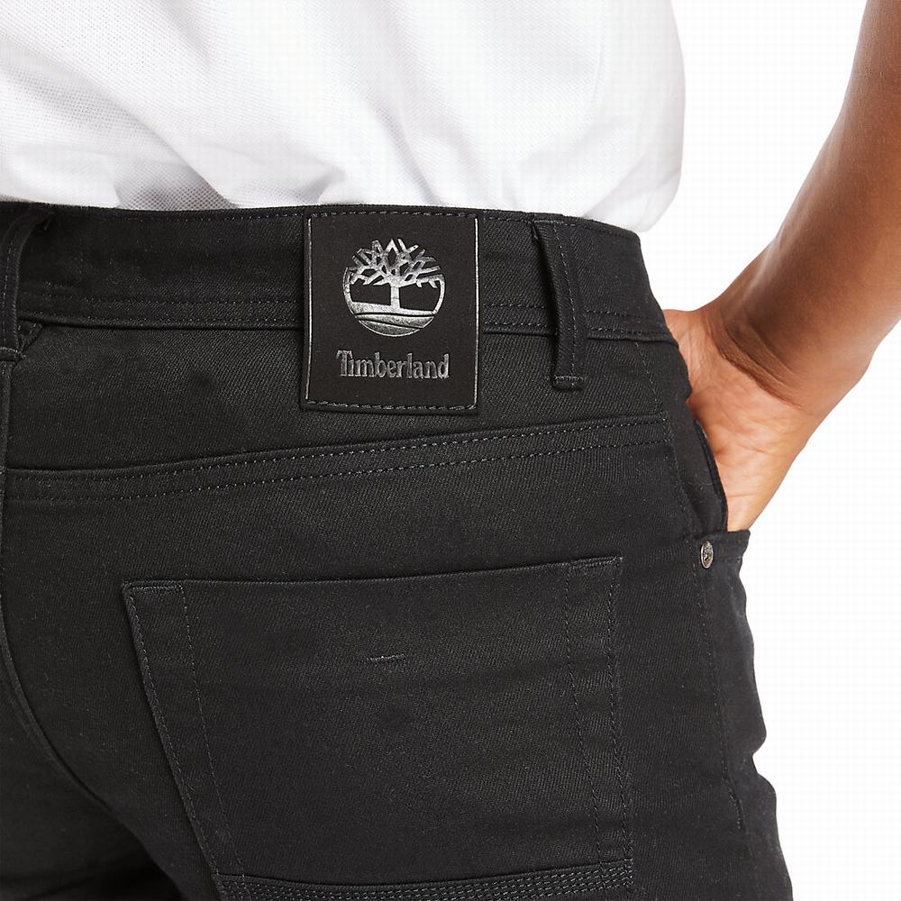 Timberland Sargent Lake Slim Stretch Kot Pantolon Erkek Siyah | TR-0879L