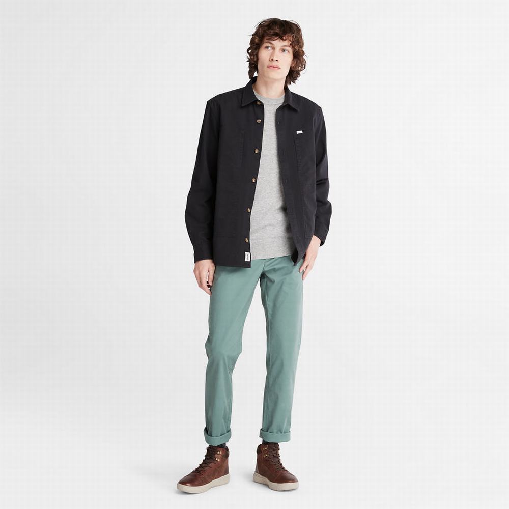 Timberland Sargent Lake Stretch Chino Pantolon Erkek Yeşil | TR-1589T