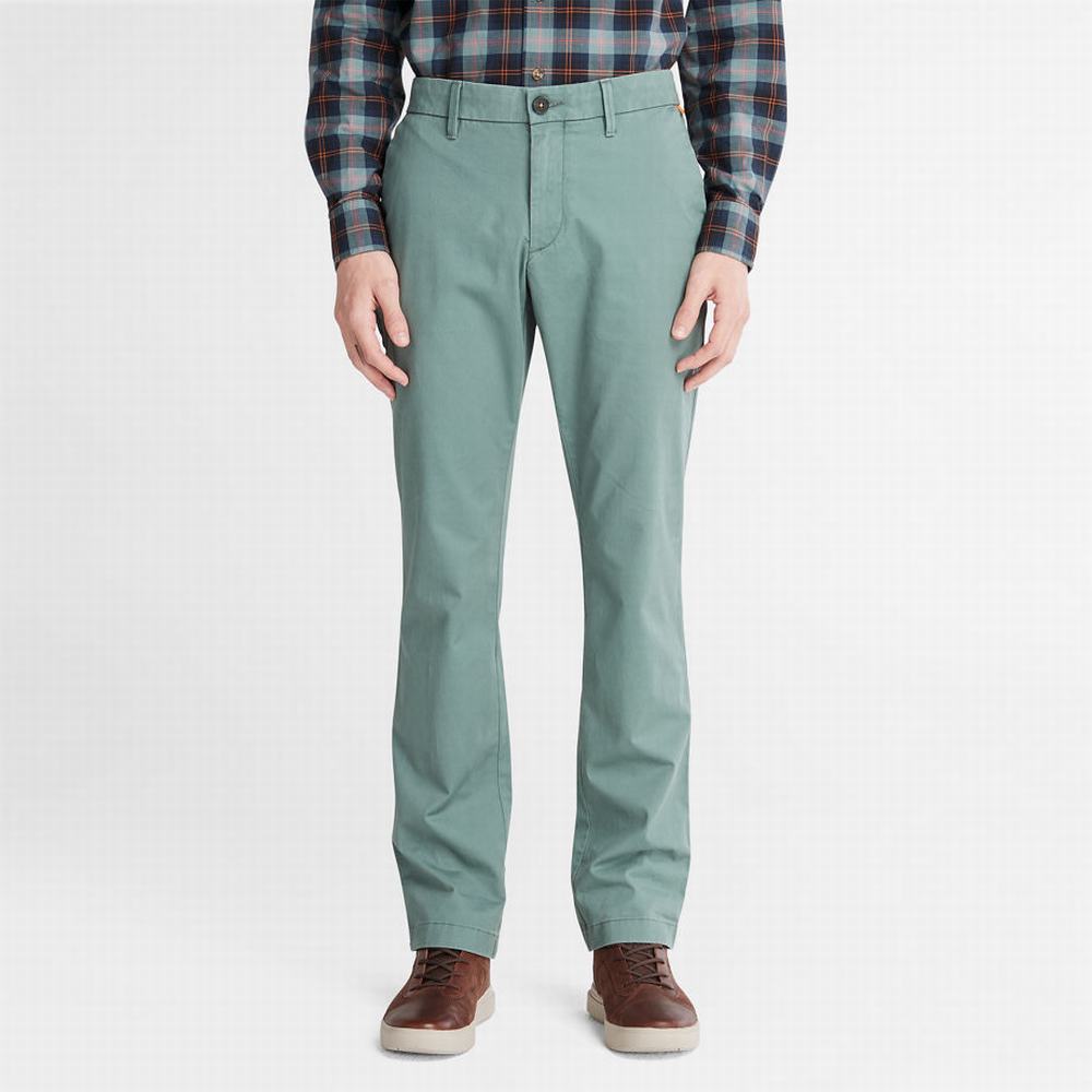 Timberland Sargent Lake Stretch Chino Pantolon Erkek Yeşil | TR-1589T