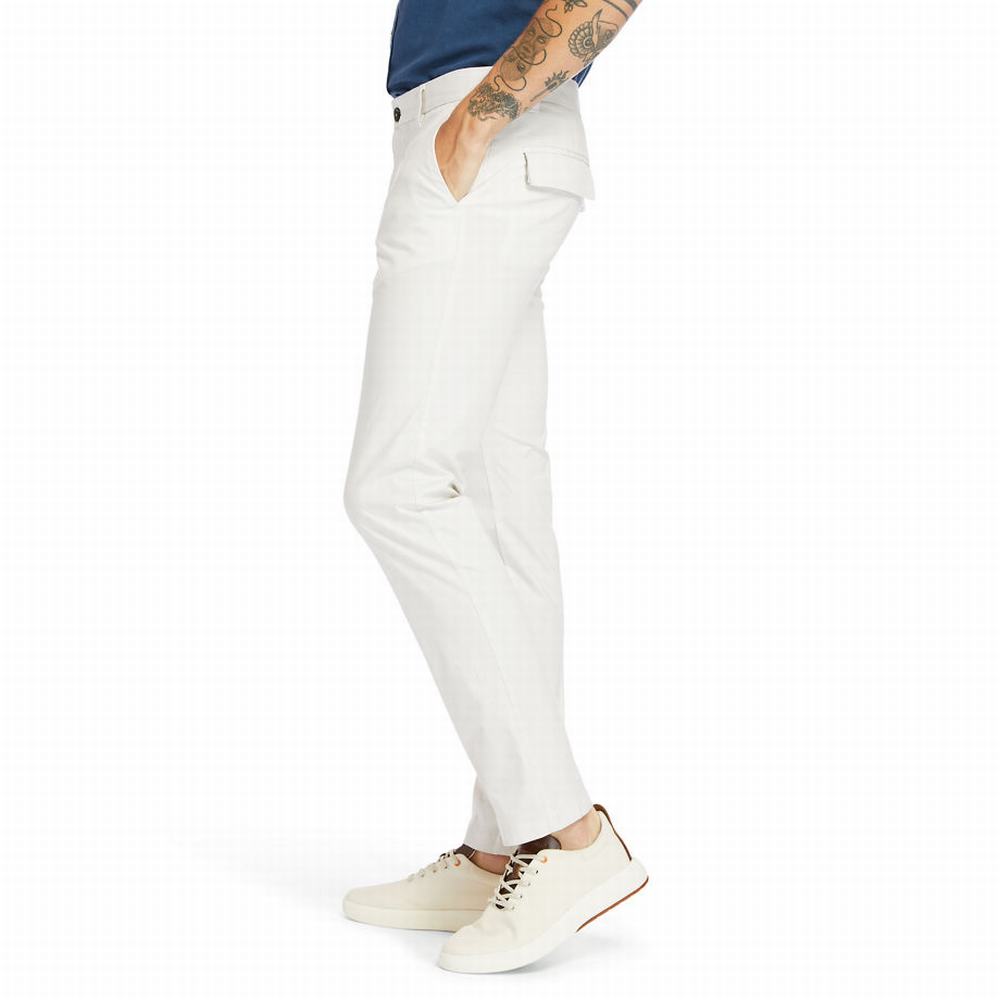 Timberland Sargent Lake Stretch Chinos Pantolon Erkek Beyaz | TR-0649C
