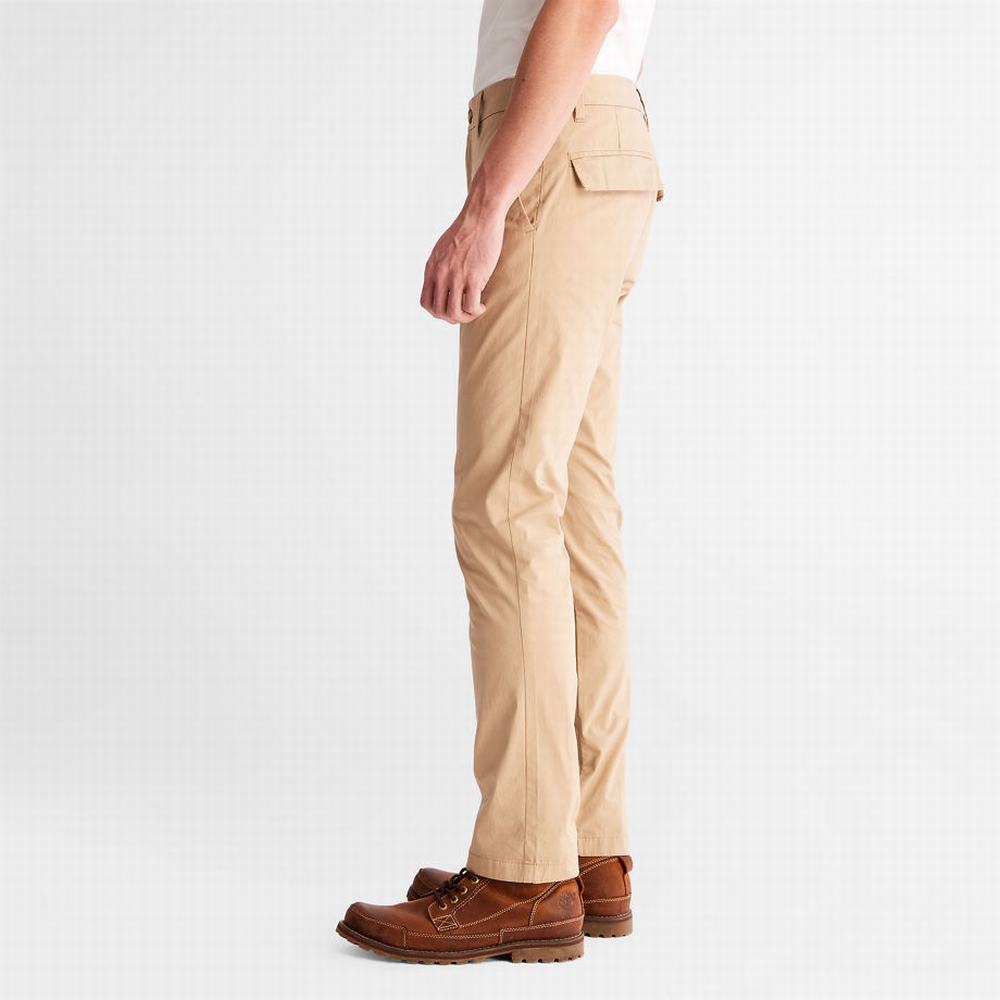 Timberland Sargent Lake Stretch Chinos Pantolon Erkek Bej Rengi | TR-4570N