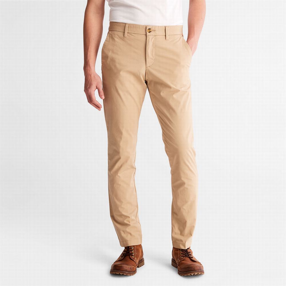 Timberland Sargent Lake Stretch Chinos Pantolon Erkek Bej Rengi | TR-4570N