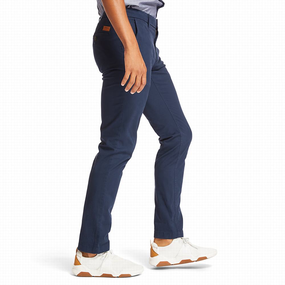 Timberland Sargent Lake Stretch Chinos Pantolon Erkek Lacivert | TR-9410H