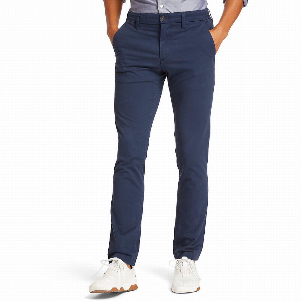 Timberland Sargent Lake Stretch Chinos Pantolon Erkek Lacivert | TR-9410H