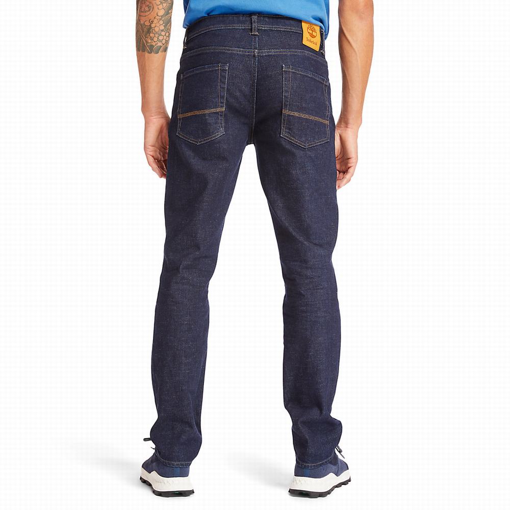 Timberland Sargent Lake Stretch Kot Pantolon Erkek Indigo | TR-4053C