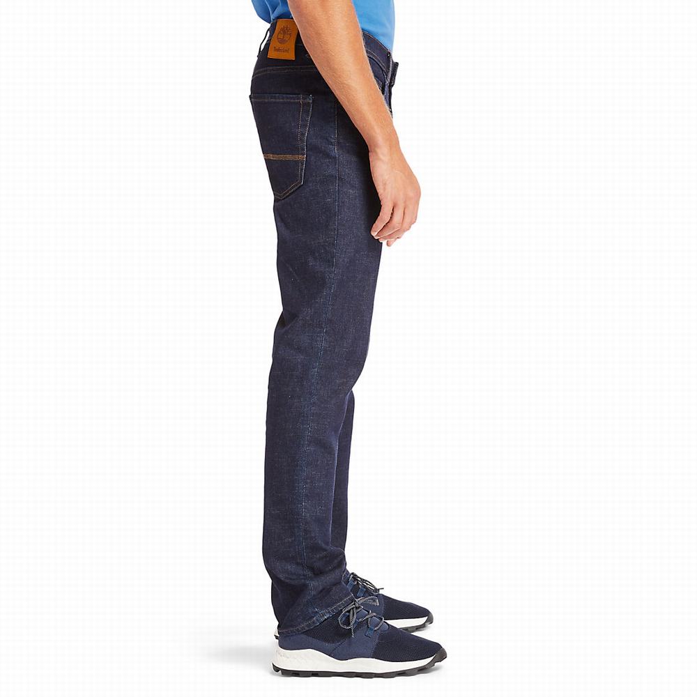 Timberland Sargent Lake Stretch Kot Pantolon Erkek Indigo | TR-4053C
